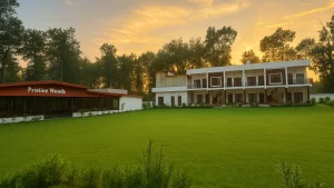Pristine Woods – Best Eco-Luxury Resort in Dehradun with premium rooms, lush green lawns, and sustainable design in the Doon Valley, Uttarakhand.
