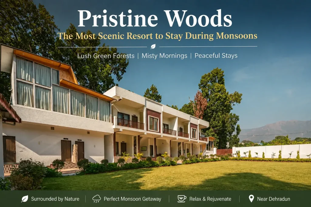 Pristine Woods is the Most Scenic Resort to Stay During Monsoons